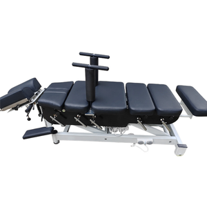 Tempat Tidur Traksi yang Dapat Disesuaikan untuk Kiropraktik Tersedia untuk Dijual, Termasuk Tempat Tidur yang Dapat Disesuaikan dengan Fungsi Fleksi dan Tegangan. - Product Image 4