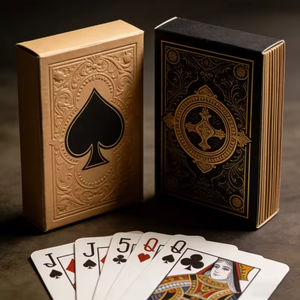 Cartes de jeu personnalisées à faible MOQ, impression couleur, pour fêtes, poker et jeux de société - Product Image 5
