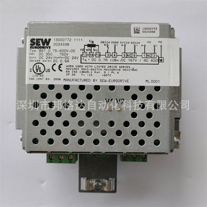 Módulo de Potencia Rectificador Sew Bst 0.7S-400V-00 13000772 para Sistemas de Accionamiento Industrial - Product Image 1