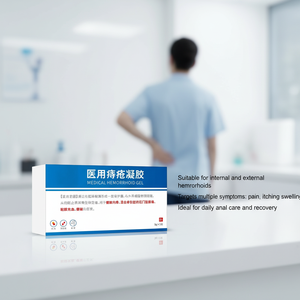 Gel <span class=keywords><strong>para</strong></span> Hemorroides de Grado Médico Clase II, Carbómero, Aplicador <span class=keywords><strong>para</strong></span> Tratamiento Anal, Alivio de Hemorroides Externas, Dolor, Picazón, Hinchazón de la Piel - Product Image 1