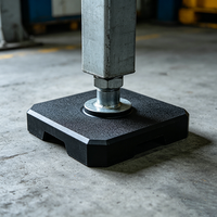 Plaques de stabilisation antidérapantes en UHMWPE pour grue, avec service de découpe, épaisseur et dimensions personnalisables pour grues de construction