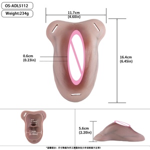 แผ่นซิลิโคนเสริมอวัยวะเพศหญิง ORALSX สำหรับผู้ชายที่ต้องการปกปิดอวัยวะเพศชาย ชุดชั้นในซ่อนอวัยวะเพศชาย ของเล่นทางเพศ ช่องคลอดจำลองสำหรับผู้ชาย ของเล่นสำหรับผู้ที่ชอบแต่งหญิง อุปกรณ์เสริมสำหรับผู้ที่ชอบเฟติช - Product Image 4