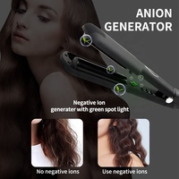 Fer à friser rotatif à 2 voies, outil de sertissage de cheveux, fer à friser, pour étiquette privée, fer plat en céramique, outil professionnel