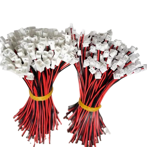 1,25mm 2-Pin Doppelkopf-Anschlusskabel Gleiche Richtung Umgekehrte Richtung Rot-Schwarz 20cm Elektronischer Kabelbaum - Product Image 3