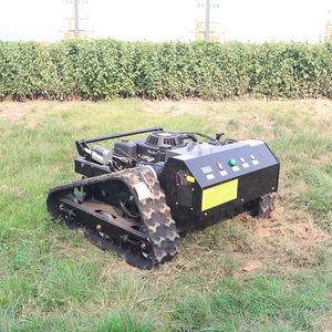 CE EPA Approved All Terrain Grass Cutting Machine Agriculture Rubber <b>Tracks</b> <b>Remote</b> <b>Control</b> Robot Lawn <b>Mower</b> - Product Image 4