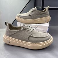 Baskets en toile perforée respirante à lacets, semelle épaisse antidérapante, légères, décontractées, pour le streetwear, la marche en extérieur et la mode