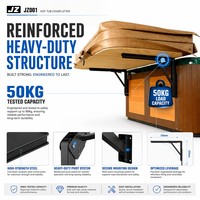 Lève-couverture de spa en nylon PA robuste avec capacité de 50 kg |   Démonte-housse de spa de luxe antirouille à longue durée de vie (5000h)