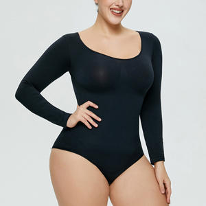 Body sexy de realce de glúteos para mujer, ropa moldeadora de control de barriga, Tanga moldeadora sin costuras, moldeadores de cuerpo para mujer - Product Image 1