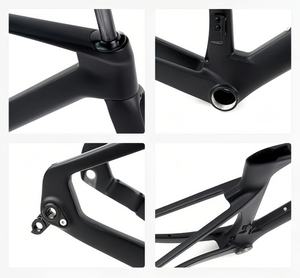 Vélo <span class=keywords><strong>de</strong></span> <span class=keywords><strong>route</strong></span> en fibre <span class=keywords><strong>de</strong></span> carbone intégrale 22 vitesses Fourche légère 700*28C Pneu gras Antidérapant Vélo <span class=keywords><strong>de</strong></span> course pour adultes ordinaire Triathlon - Product Image 4