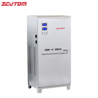 Régulateur de tension monophasé à disque JingTong 30KVA 50KVA 60KVA pour utilisation dans les salles informatiques, les stations de micro-ondes, etc.