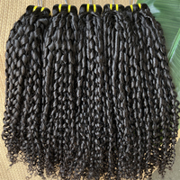 Lots de Cheveux Humains Pixie Curls de Haute Qualité, Donneur Unique, Cheveux Bruts Doublement Étirés, Boucles Pixie Vietnamiennes