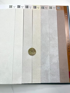 Décoration intérieure moderne gris sans couture polyester tissu charbon actif pour vieux mur rénovation autocollant mural - Product Image 2