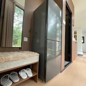 บ้านสำเร็จรูปเหล็กพับได้ RIGANG น้ำหนักเบา ขนาด 20 ฟุต 40 ฟุต แบบขยายได้ ใช้เป็นตู้คอนเทนเนอร์ขนส่งสินค้า 1/2 ห้องนอน ผนังแบบแซนวิช - Product Image 5