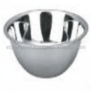 Centre de Table à manger bol à fruits décoratif vente en gros petit espace créatif de luxe bol à mélanger acier inoxydable - Product Image 1