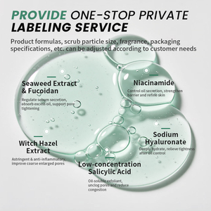 Suero Reductor de Poros con Algas Marinas, Hidratante y Antiarrugas, Control de Grasa, Reduce Marcas de Acné, Fabricación de Marca Privada OEM - Product Image 2