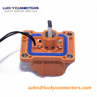 Connecteur Amphenol Hvil YRL-808-002 8 2 Broches Interlock 250A 70mm² Câble d'alimentation haute tension automobile Matériau PA66
