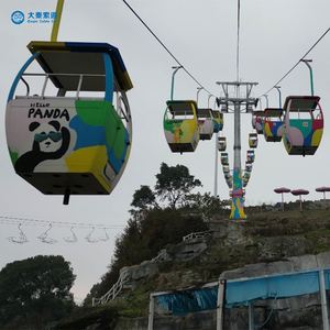 Funiculaires, télécabines, gondoles, systèmes de transport aérien DQ Brand, origine Shanxi, capacité de 500 kg pour passagers, système de tourisme et de ski - Product Image 1