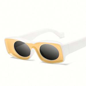 Gafas de sol pequeñas de moda 2019, gafas de sol rectangulares estilo caramelo para mujer - Product Image 4