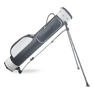 กระเป๋ากอล์ฟหนังน้ำหนักเบาสำหรับผู้ชายและผู้หญิงพร้อมสายคล้องขนาดใหญ่ดีไซน์บาร์เรลเรียบง่ายสำหรับการจัดเก็บของในคลับที่สะดวก - Product Image 1