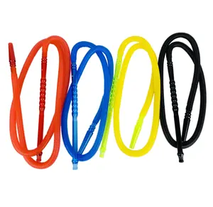 1.8 m plastic one time use hookah disposable shisha hookah hose pipe