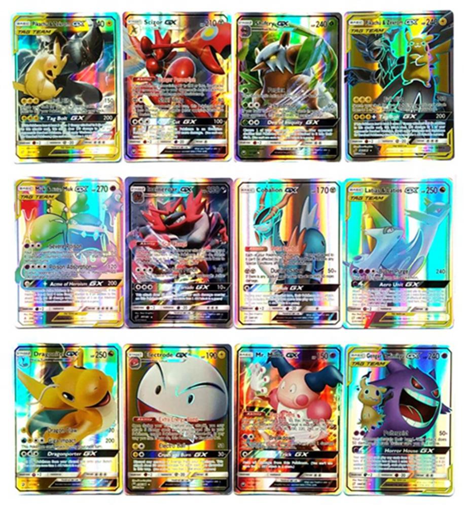 Buy Poke-mon TCG 100 GX Unbroken Bonds TAG TEAM GX Cards for Trading Card  Game - Brand New for Sports & Entertainment Use