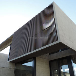 Décoration extérieure de la maison Wpc Tube de bois <span class=keywords><strong>cloison</strong></span> en bois Designs 60*42mm WPC Tubes de bois - Product Image 2