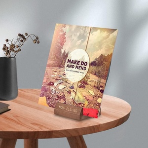 Vinyl kỷ lục chủ hiển thị đứng bàn bây giờ chơi Album Cover chủ Bây Giờ Quay kỷ lục giá - Product Image 2