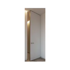 Waterproof Latest Design Wooden Door Interior PVC Door Room Door