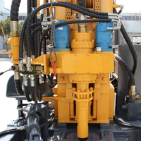 Foreuse haute performance de 200m pour puits d'eau des industries minières avec des composants de noyau roulement de boîte de vitesses de moteur de pompe