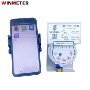 Medidor de Agua por Radar DN20 Sin Batería IP68 Certificado CE Pasivo IoT AMR Tipo Caja Cero Mantenimiento Plástico/Latón/Acero Inoxidable/Hierro Fundido para Inundaciones/Suelos - Product Image 1
