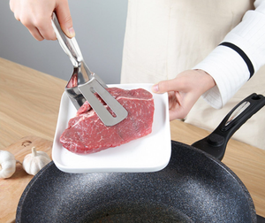 Pince de cuisine multifonction en acier inoxydable pour poisson, steak, barbecue, pain, crêpes, résistante à la chaleur, facile à nettoyer - Product Image 6