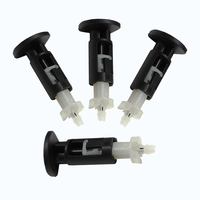 Ventilateur de refroidissement pour console de jeu, double couleur, avec rivets élastiques, clip anti-vibration en nylon à fixation rapide pour l'électronique grand public