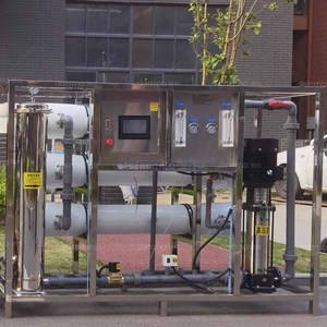 Planta de Tratamiento de Agua Purificada por Ósmosis Inversa, Desalinización de Agua Salada a Agua Potable, Componentes Principales PLC - Product Image 4