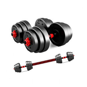 Ensemble d'haltères en ciment à prix abordables haltères réglables en ciment avec haltères libres et kettlebell d'haltères d'haltères - Product Image 5