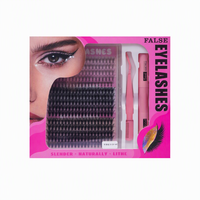 Bouquets de cils ultra-fins sans nœuds, légers et effilés, réutilisables, véganes, faits à la main, pour la beauté des yeux