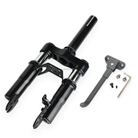 Ninebot MAX G30 G30D G30L elektrikli Scooter için modifiye şok emilimi ön çatal süspansiyon genişletilmiş Kickstand parçaları