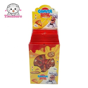 Caramelos de Goma con Sabor a <span class=keywords><strong>Pizza</strong></span>, Caramelos de Goma con Sabor a Frutas, Caramelos de Gelatina Suave, Complementados con Mermelada y Caramelos Explosivos - Product Image 4