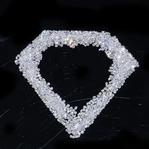 White GH color 0.003carat per piece 0.8mm to 0.9mm free fire loose natural real diamond price per carat