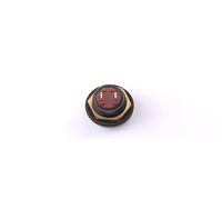 Toowei Spst interruptor de botón pulsador redondo impermeable Ip67 12mm 3a 220 voltios cúpula gris con luz
