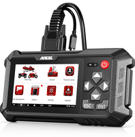 Escáner de Diagnóstico para Motocicletas ANCEL MT500, Lector de Códigos, Codificación ECU para BMW, KTM, Suzuki, Kawasaki con Soporte Remoto TeamViewer