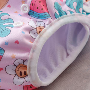 <span class=keywords><strong>Couche</strong></span> de bain pour enfants imprimée personnalisée taille unique réglable imperméable réutilisable doux tissu respirant <span class=keywords><strong>lavable</strong></span> pantalon de <span class=keywords><strong>piscine</strong></span> pour bébés - Product Image 3