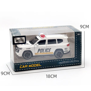 Modellino <span class=keywords><strong>SUV</strong></span> della Polizia Fuoristrada in Lega 1:32 con 4 Porte Apribili e Interni Dettagliati, Auto Giocattolo in Metallo Pressofuso Resistente per Bambini dai 5 Anni in Su - Product Image 5