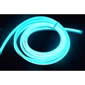Neon Flex tüp silikon tüp esnek şerit 10*23mm neon beyaz rgb LED tüp şerit ışık