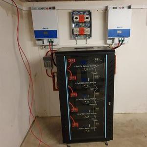 Batterie de stockage d'énergie solaire basse tension amovible de 5 kWh, système d'énergie solaire hybride hors réseau de 10 kWh, 15 kWh, 20 kWh - Product Image 2