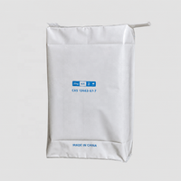 Sacs à valve à fond plat Jutai PE 25 kg thermosoudés sur mesure pour machine de remplissage automatique de poudre de dioxyde de titane