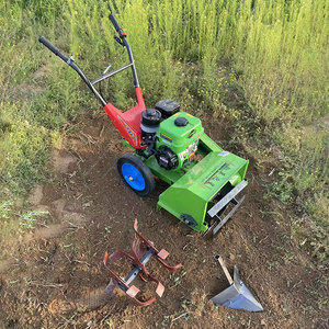 KATHER Fábrica Fabricación Granja Jardín Cultivador Máquina de deshierbe Mini Power Weeder Máquina de deshierbe Gasolina Diesel para la venta - Product Image 5