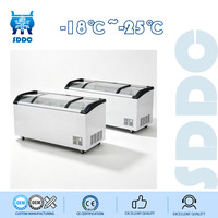 Congélateurs commerciaux avec dégivrage automatique, grande capacité, contrôle numérique de la température