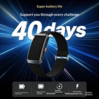 Bracelet de sport étanche B11 avec suivi du rythme cardiaque, de l'oxygène sanguin et du sommeil, bracelet en nylon, autonomie de la batterie de 7 à 14 jours