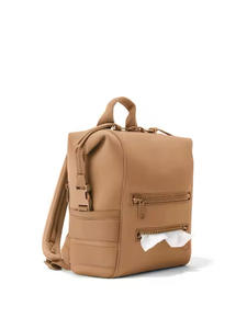 Mochila multifuncional marrón, diseño práctico, mochila de viaje diaria para mujer - Product Image 4