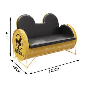 Combinaison créative de chaise de table de vent industriel pour le magasin de thé de lait Dessert Shop Clothing Shop Bar Cat Cafe for Restaurant Use - Product Image 6